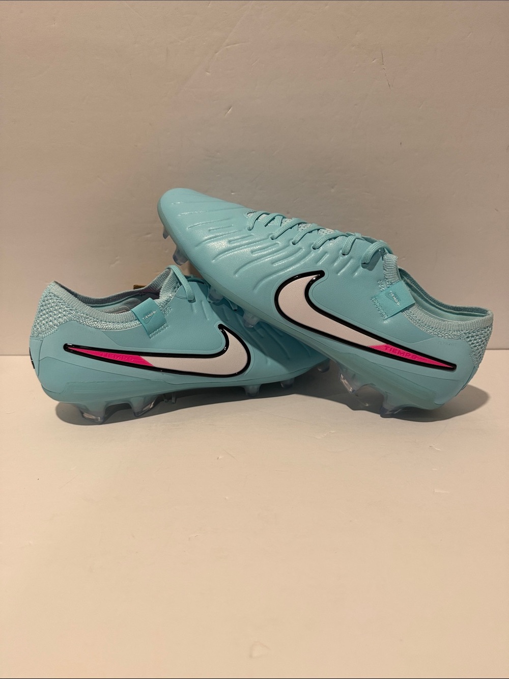 Nike Tiempo Legend 10 Elite FG Prism Pack 'Copa White' Sz: 8 (DV4328-401)
